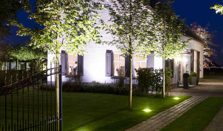 Verlichting in de tuin door De Laat Tuinen